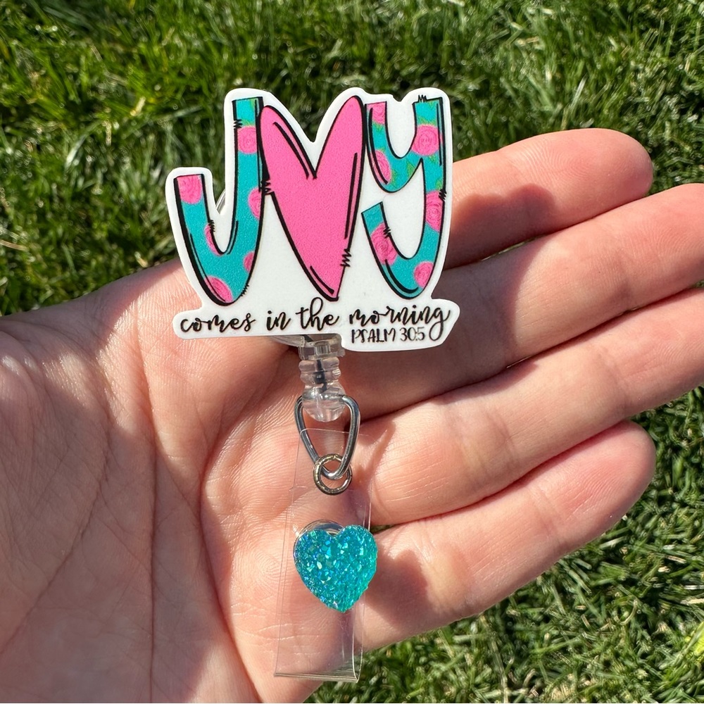 Bible Verse Christian Quote Nurse Retractable Badge Holder Christmas Gift
